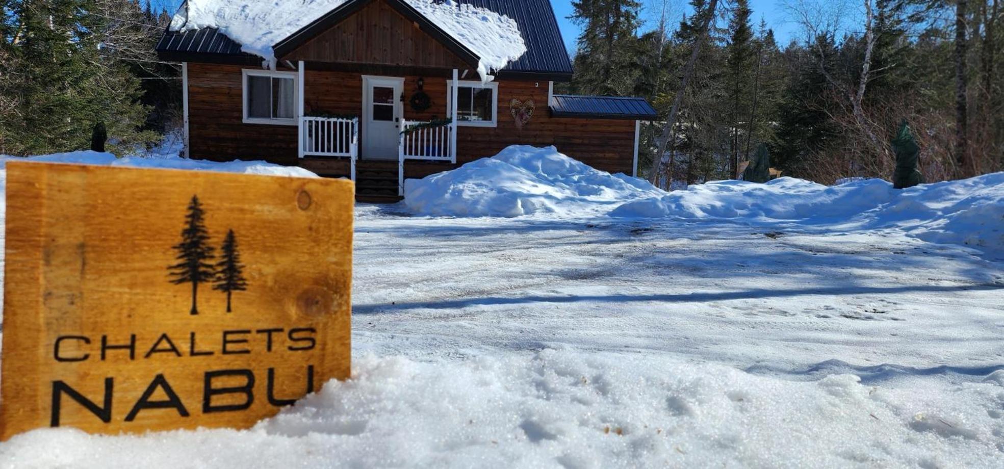 Chalet Riviere - Bord De Riviere - Romantique Saint-Alexis-des-Monts Eksteriør bilde